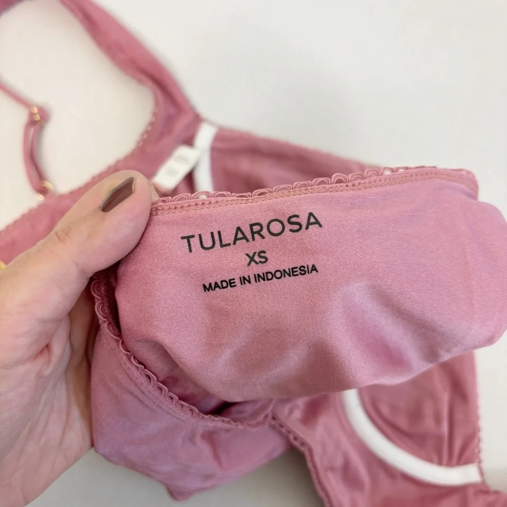 Tularosa Aura One Piece in Dusk Rose Size XS - Picture 10 of 14